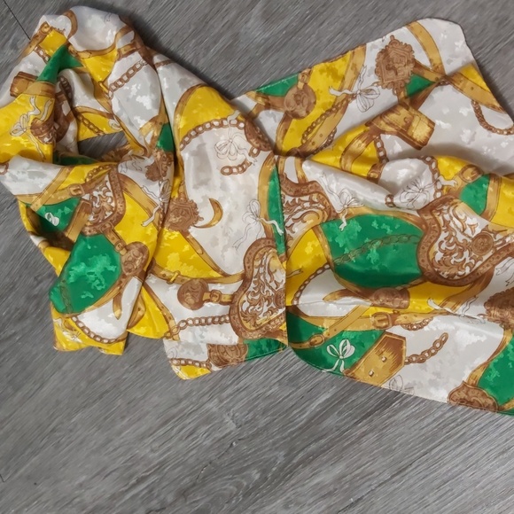 Vintage Silk Scarf - Picture 6 of 6